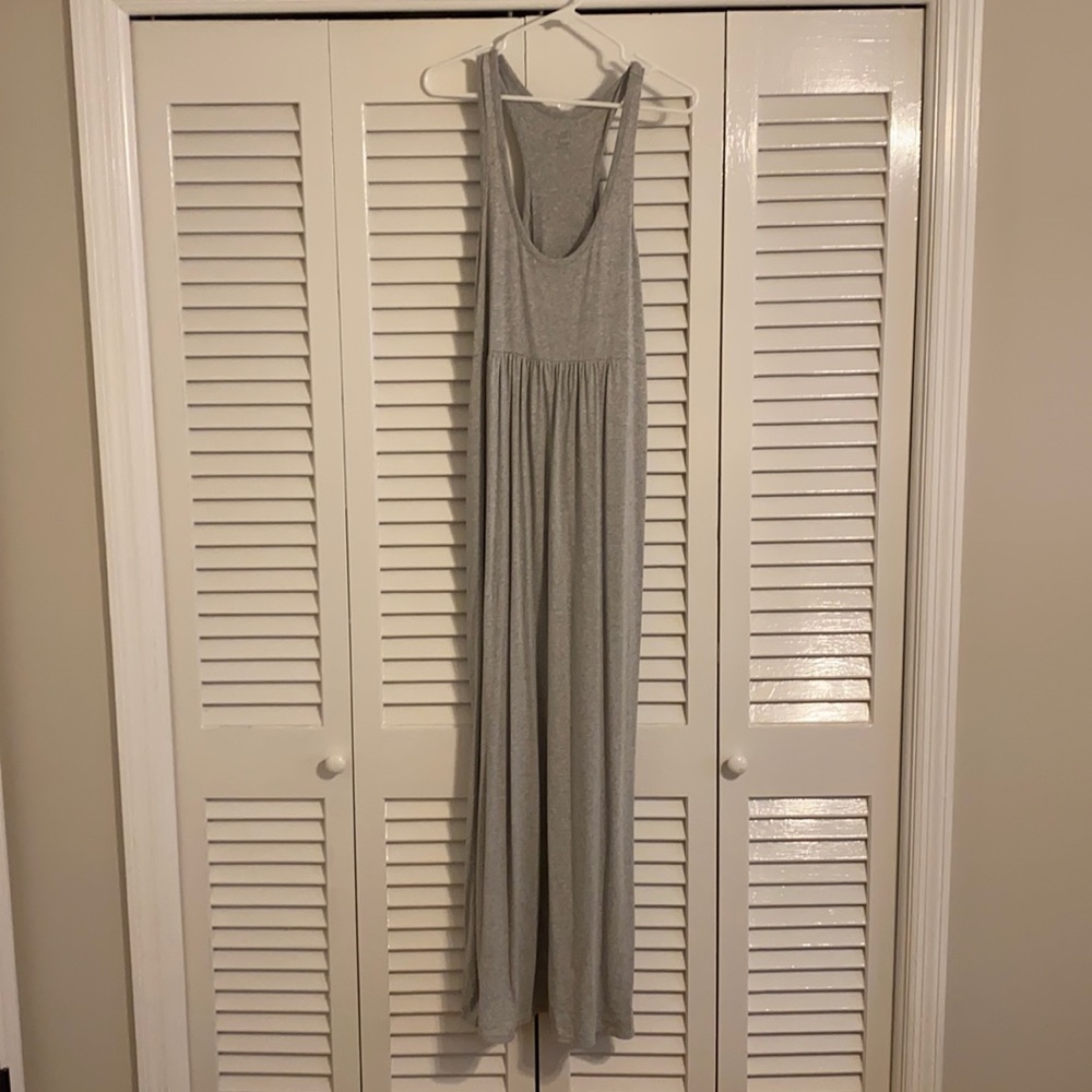 Loft racer back maxi dress